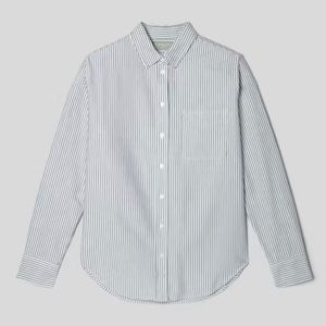 Everlane “The Relaxed Oxford Shirt”, black/white, size 8, Mint condition